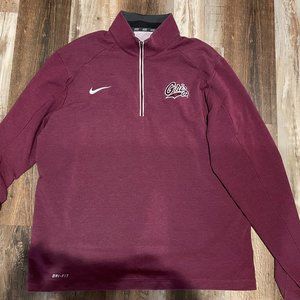 Men's Nike Montana Grizzlies Quarter-Zip Pullover